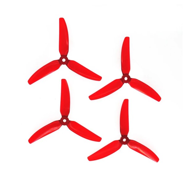 HQProp 5X4.3X3V1S 2CW+2CCW 5 Inch Drone 3 Blade Propeller Poly Carbonate